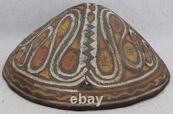 Antique Vintage Papua New Guinea Sawos Sepik River Pottery Kamana Sago Bowl 11¼