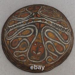 Antique Vintage Papua New Guinea Sawos Sepik River Pottery Kamana Sago Bowl 11¼