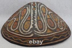 Antique Vintage Papua New Guinea Sawos Sepik River Pottery Kamana Sago Bowl 11¼