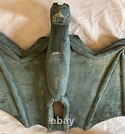 Antique Vintage Papua New Guinea Sepik River Komongowi Bat Totem Sculpture