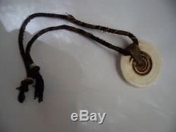 Antique Vintage Png Toea Shell Currency Bush Twine Old Necklace Papua New Guinea