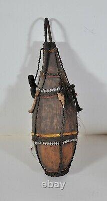 Antique Water Bottle, Papua New Guinea, tribal art, 18th Century