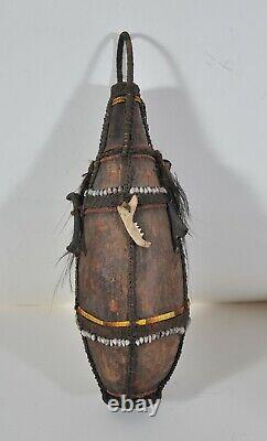 Antique Water Bottle, Papua New Guinea, tribal art, 18th Century