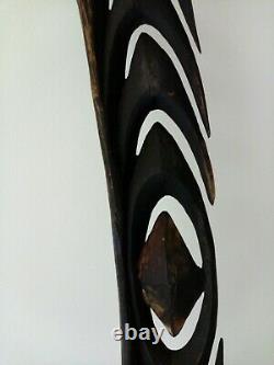 Antique Wooden Tribal Papua New Guinea Hook Statue