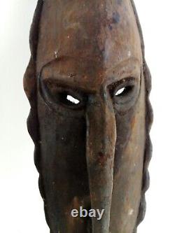 Antique Wooden Tribal Papua New Guinea Mask/Board