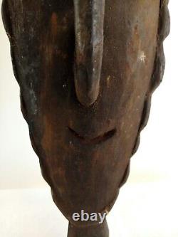 Antique Wooden Tribal Papua New Guinea Mask/Board