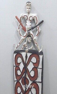 Asmat Shield Figure Head Papua New Guinea (Irian Jaya), Indonesia