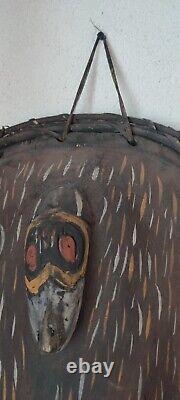 Asmat Tribal Dance Mask Sepik River Papua New Guinea, Irian Jaya, Antique