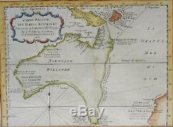 Australia, New Zealand, J. N. Bellin, 1753, Carte Reduite des Terres Australes