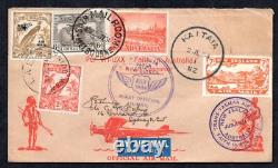 Australia New Zealand Papua New Guinea 1934 First Flight Trans-tasman