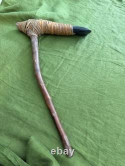 Authentic Papua New Guinea Stone Adze Tribal Ethnographic Artifact