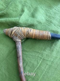 Authentic Papua New Guinea Stone Adze Tribal Ethnographic Artifact