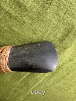 Authentic Papua New Guinea Stone Adze Tribal Ethnographic Artifact