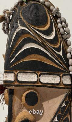 BEAUTIFUL Papua New Guinea Wood Tribal Carving Statue 17 Totem Pole