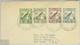 BK0348 PAPUA NEW GUINEA Postal History COVER from LAE 1948 BIRDS