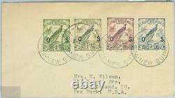 BK0348 PAPUA NEW GUINEA Postal History COVER from LAE 1948 BIRDS