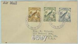 BK0364 PAPUA NEW GUINEA Postal History COVER from KOKORO 1948 BIRDS