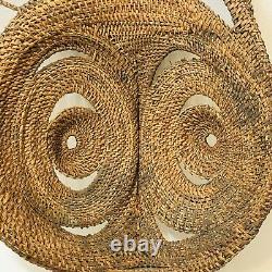 Baba Tagwa Helmet Mask Oceanic Tribal Art Papua New Guinea Mid Century