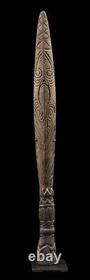 Bâton de danse, Sepik river, ritual stick, papua new guinea, Oceania