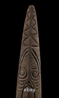 Bâton de danse, Sepik river, ritual stick, papua new guinea, Oceania