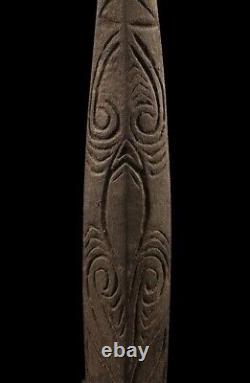 Bâton de danse, Sepik river, ritual stick, papua new guinea, Oceania