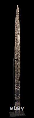 Bâton de danse, Sepik river, ritual stick, papua new guinea, Oceania