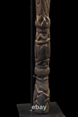 Bâton de danse, Sepik river, ritual stick, papua new guinea, Oceania