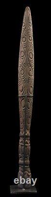 Bâton de danse, Sepik river, ritual stick, papua new guinea, Oceania