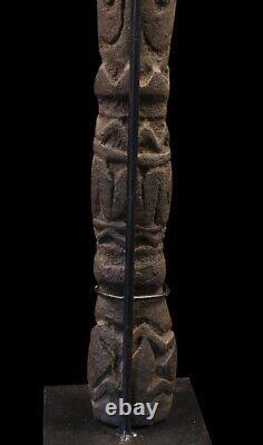 Bâton de danse, Sepik river, ritual stick, papua new guinea, Oceania