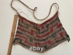 Bilum String Bag Papua New Guinea Woven Plant Fiber TRIBAL Vintage PNG