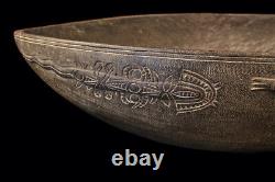 Bol Siassi, Siassi wooden bowl, oceanic art, papua new guinea