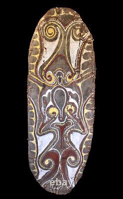 Bouclier cérémoniel, ceremonial shield, oceanic art, Papua New Guinea