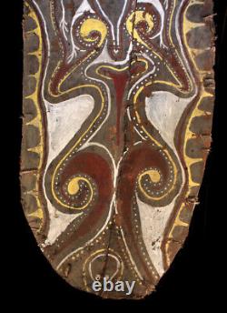 Bouclier cérémoniel, ceremonial shield, oceanic art, Papua New Guinea