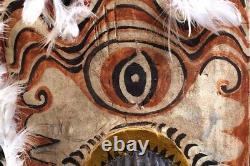 Bouclier d'apparat, ceremonial shield, oceanic art, tribal art, papua new guinea