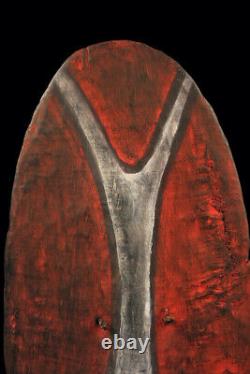 Bouclier de guerre, war shield, oceanic art, primitive art, papua new guinea