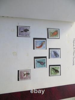 British Commonwealth Papua & New Guinea Stamp Collection
