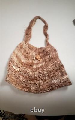 Bush Twine Possum Fur Bilum Bag Papua New Guinea