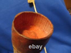 C 1900 Hand Etched Lime Container Papua New Guinea Yamok Tribe Sepic River Area