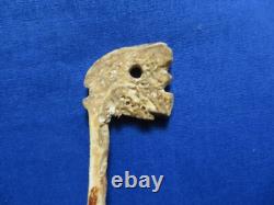 C 1900 Hand Etched Lime Container Papua New Guinea Yamok Tribe Sepic River Area