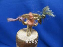 C 1900 Lime Container Bone Spatula Papua New Guinea Yamok Tribe Sepic River Area
