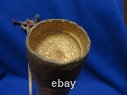 C 1900 Lime Container Bone Spatula Papua New Guinea Yamok Tribe Sepic River Area