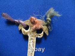 C 1900 Lime Container Bone Spatula Papua New Guinea Yamok Tribe Sepic River Area