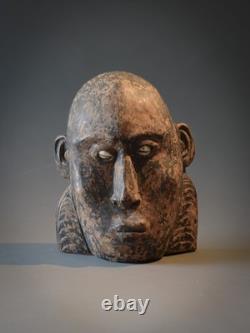 CARVED HEAD, Iatmul People, Middle Sepik River, Papua New Guinea