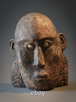 CARVED HEAD, Iatmul People, Middle Sepik River, Papua New Guinea