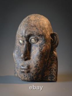 CARVED HEAD, Iatmul People, Middle Sepik River, Papua New Guinea