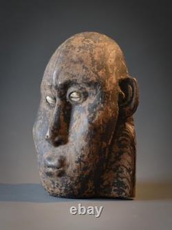 CARVED HEAD, Iatmul People, Middle Sepik River, Papua New Guinea