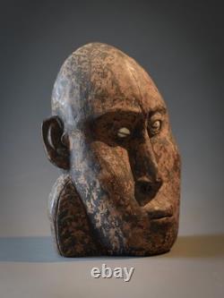 CARVED HEAD, Iatmul People, Middle Sepik River, Papua New Guinea