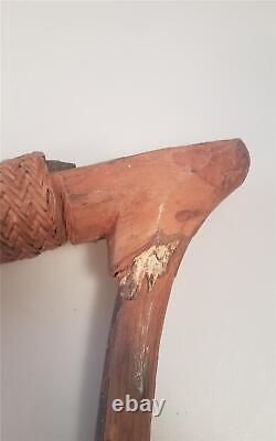 CARVERS ADZE Wood HIGHLANDS PAPUA NEW GUINEA PNG Pick