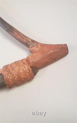 CARVERS ADZE Wood HIGHLANDS PAPUA NEW GUINEA PNG Pick