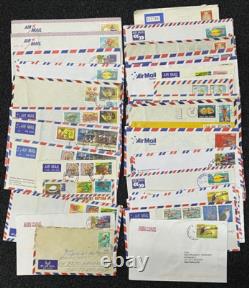 CEJ2 Papua New Guinea, fabulous hoard of commercial airmail covers